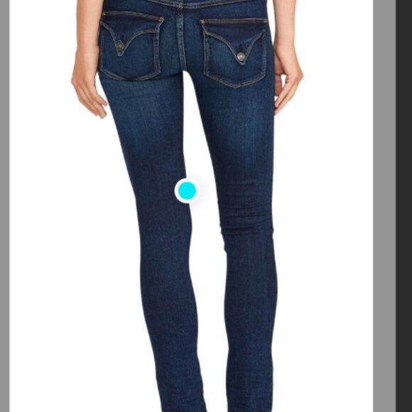 Y2K Hudson Collin Mid Rise Skinny Jeans W422DHK  WOMENS SZ 28 - Picture 2 of 13